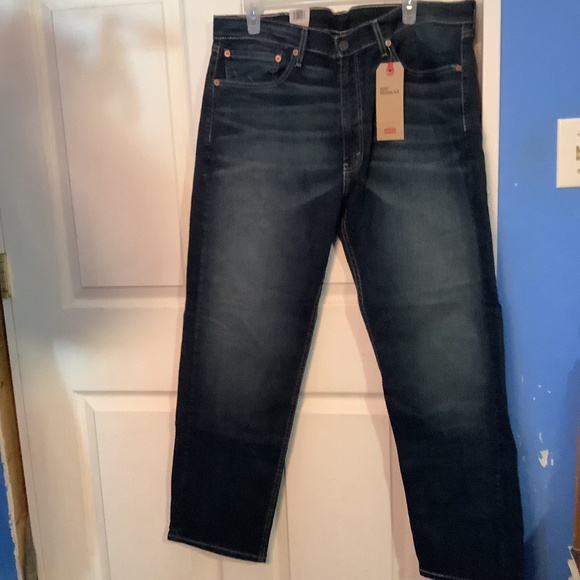 MEN’S 505 REGULAR LEVIS JEANS SIZE 38x30 NWT - Picture 1 of 16